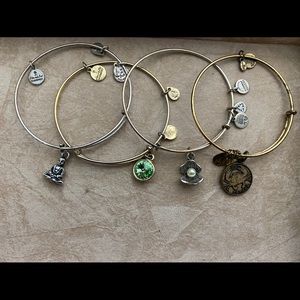 Alex and Ani Set of 4 Bangles